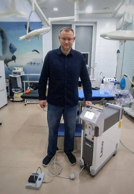 Гольмієвий лазер Quanta System Litho 30 для приватної клініки в Івано-Франківську